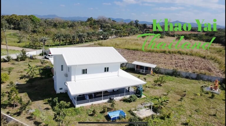 Beautiful modern family home in Khao Yai featuring spacious interiors, multiple bedrooms, and a peaceful natural setting. Perfect for families, holiday living, or investment near Khao Yai National Park.