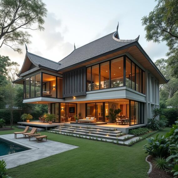 build a house Thailand