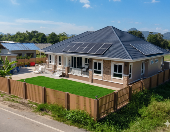 Custom -designed-house.Saraburit, Thaialnd