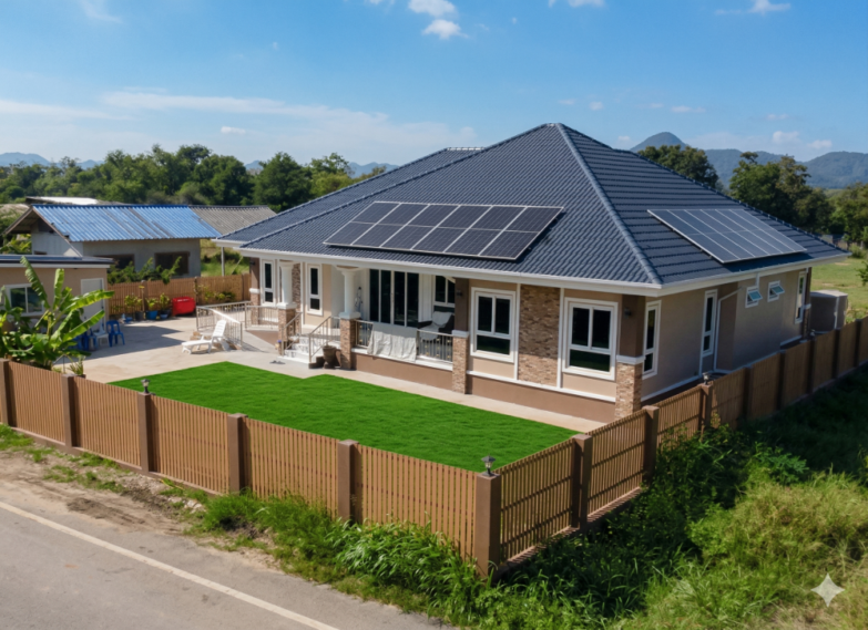 Custom -designed-house.Saraburit, Thaialnd