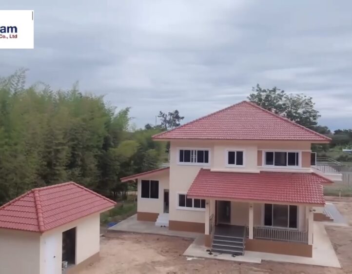 Spacious traditional-style home in Udon Thani featuring 4 bedrooms, 3 bathrooms, large living areas, and generous outdoor space. Ideal for families seeking a comfortable home in Northeast Thailand.